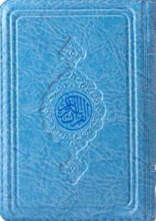 Cep Boy Kur`an-ı Kerim Mavi, Kılıflı, Mühürlü - 1