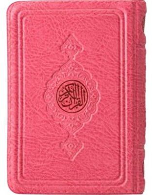 Cep Boy Kur`an-ı Kerim Pembe Renk, Kılıflı, Mühürlü - 1