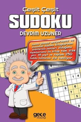 Çeşit Çeşit Sudoku kapağı