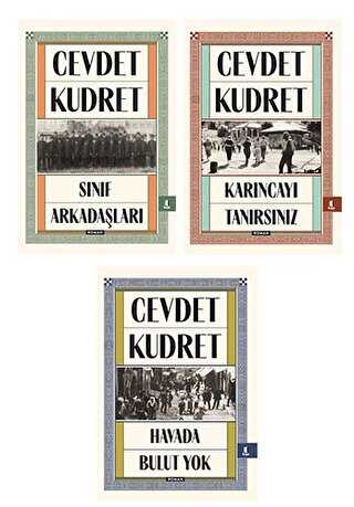 Cevdet Kudret Kitap Seti - 3 Kitap Takım - 1