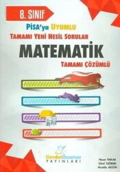Cevdet Özsever Yayınları 8. Sınıf Matematik Tamamı Çözümlü Soru Bankası - Cevdet Özsever Yayınları