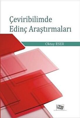 Çeviribilimde Edinç Araştırmaları kapağı