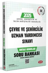 Çevre ve Şehircilik Bakanlığı Çevre ve Şehircilik Uzman Yardımcısı Sınavı Ortak Konular Soru Bankası - Data Yayınları