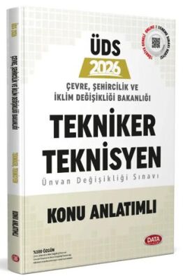 2026 Çevre, Şehircilik ve İklim Değişikliği Bakanlığı Tekniker ve Teknisyen Ünvan Değişikliği Sınavı Konu Anlatımlı - 1
