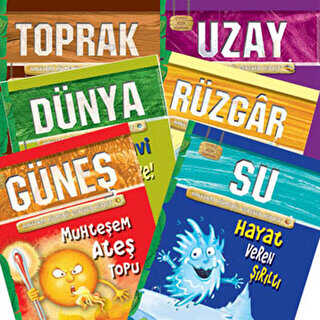 Çevreci Bilim Kitapları 6 Kitap Takım - Damla Yayınevi