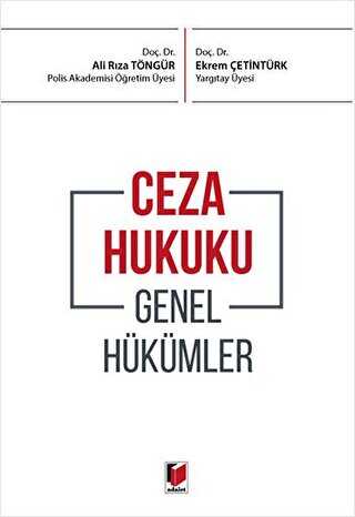 Ceza Hukuku Genel Hükümler - Adalet Yayınevi