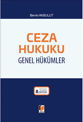 Ceza Hukuku Genel Hükümler