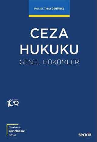 Ceza Hukuku Genel Hükümler - 1