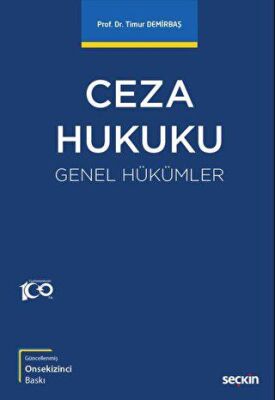 Ceza Hukuku Genel Hükümler - 1