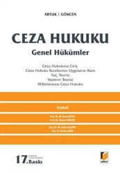Ceza Hukuku Genel Hükümler - Adalet Yayınevi