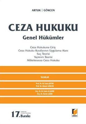 Ceza Hukuku Genel Hükümler - 1