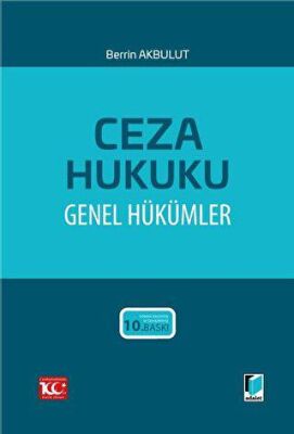 Ceza Hukuku Genel Hükümler - 1