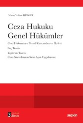 Ceza Hukuku Genel Hükümler - Seçkin Yayıncılık