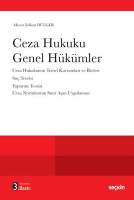 Ceza Hukuku Genel Hükümler - 1