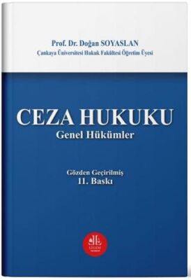 Ceza Hukuku Genel Hükümler - 1