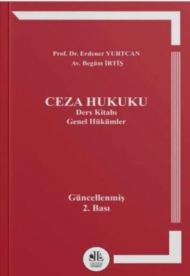 Ceza Hukuku Genel Hükümler - 1