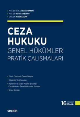 Ceza Hukuku Genel Hükümler Pratik Çalışmaları - 1