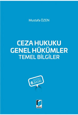 Ceza Hukuku Genel Hükümler Temel Bilgiler - 1