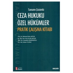 Ceza Hukuku Özel Hükümler Pratik Çalışma Kitabı - Seçkin Yayıncılık