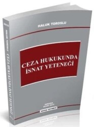 Ceza Hukukunda İsnat Yeteneği - Savaş Yayınevi