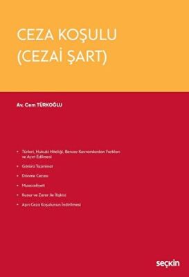 Ceza Koşulu Cezai Şart - 1
