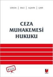 Ceza Muhakemesi Hukuku - Adalet Yayınevi