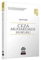 Ceza Muhakemesi Hukuku Altın Seri - Savaş Yayınevi