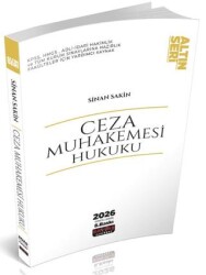 Ceza Muhakemesi Hukuku Konu Anlatımı - Savaş Yayınevi