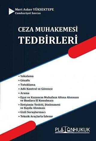 Ceza Muhakemesi Tedbirleri - Platon Hukuk