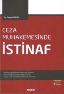 Ceza Muhakemesinde İstinaf - 1