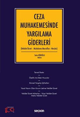 Ceza Muhakemesinde Yargılama Giderleri - 1