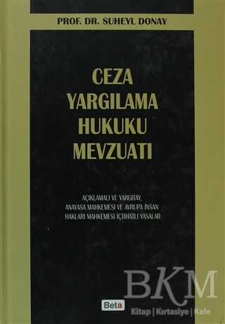 Ceza Yargılama Hukuku Mevzuatı - Beta Yayınevi
