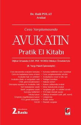 Ceza Yargılamasında Avukatın Pratik El Kitabı - 1