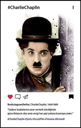 Charlie Chaplin Bookstagram Defter