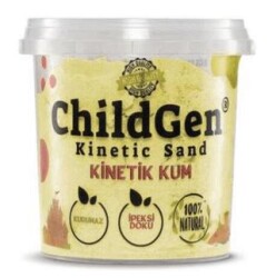 Childgen Kinetik Kum 500 Gram - Sarı - ChildGen