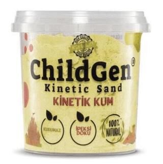 Childgen Kinetik Kum 500 Gram - Sarı - 1