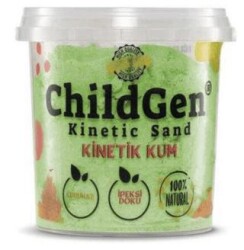 Childgen Kinetik Kum 500 Gram - Yeşil - ChildGen