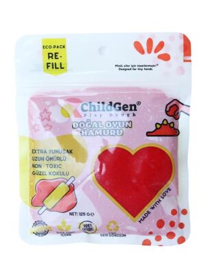Childgen Poşet Hamur - 125 Gr Kırmızı - 1