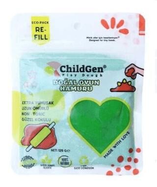 Childgen Poşet Hamur - 125 Gr Yeşil - 2