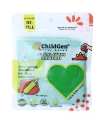 Childgen Poşet Hamur - 125 Gr Yeşil - ChildGen