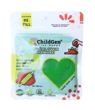 Childgen Poşet Hamur - 125 Gr Yeşil - 1