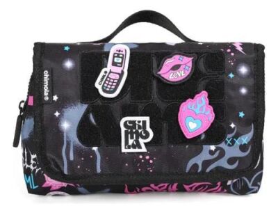 Chımola Punk Black Kalem Çantası Tr169 - 1