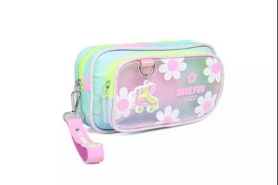 Chımola Raınbow Lıght Blue Kalem Çantası Fs108 - 2