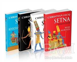 Christian Jacq Seti 4 Kitap Takım
