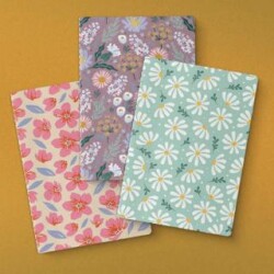 Çiçek Serisi 3`lü Defter Seti - Yeşilay Yayınları