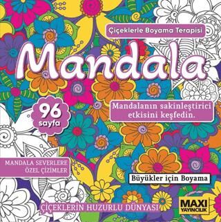 Çiçeklerle Mandala - 1