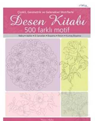 Çiçekli, Geometrik ve Geleneksel Motiflerle Desen Kitabı - Tuva Yayıncılık