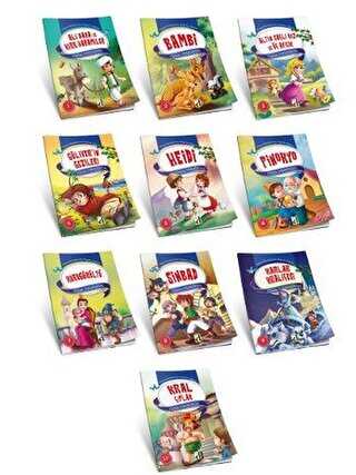 Cicim Masalları Seti 10 Kitap Takım - Damla Yayınevi