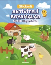 Çiflik Hayvanları Aktiviteli Boyamalar - Yeti Kitap