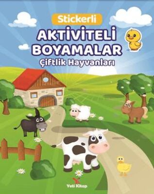 Çiflik Hayvanları Aktiviteli Boyamalar - 1